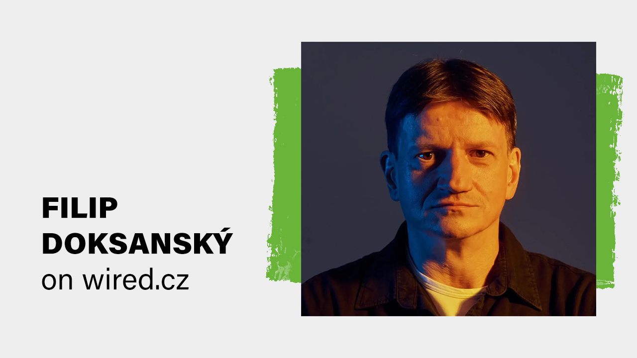 Interview with Filip "Fido" Doksanský for Wired.cz